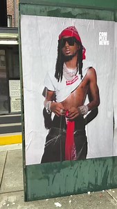 Playboi Carti posters in NYC 🚧 | Complex Music