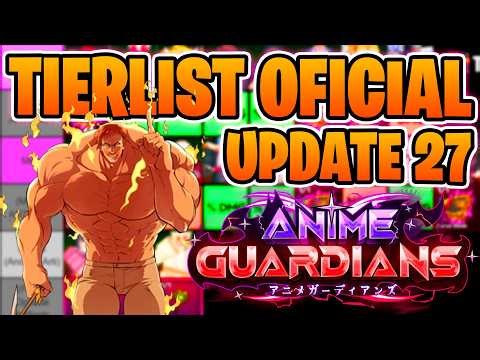 THE BEST UNITS in ANIME GUARDIANS (TIERLIST)