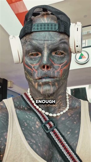 He Destroyed His Body to Look Like an Alien 👽🤯 #shorts