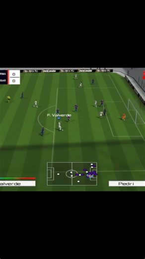 Real Madrid build up and finish 🔥 #shorts #pes #ps2 #efootball2026