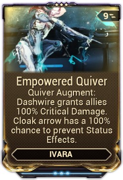 Empowered Quiver - WARFRAME Wiki