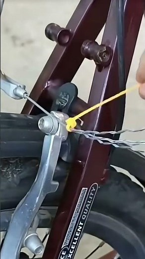 Bicycle brake line repair process for safe and smooth riding