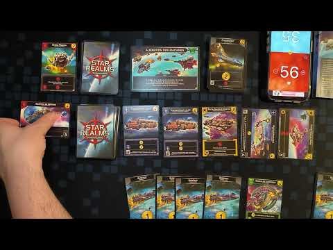 Rétro Boardgaming Star realms Frontières défis n°4 Aliénations des machines