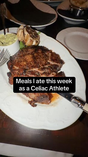 Just a few of the meals I ate this past week as a gluten free athlete. Presentation could use work, but they sure are tasty 😋. Getting back into training, I’m making sure I’m eating plenty to sustain energy through the workouts. Undereating=injuries, and ain’t nobody got time for that! #Celiac #gluten #glutenfree #athlete #nutrition #meals #food | Katie Moon Pole Vault