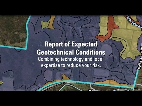 Report of Expected Geotechnical Conditions