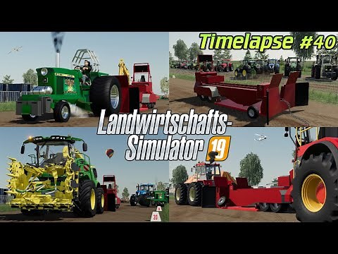 Ein spektakuläres TRACTOR PULLING Event in den NIEDERLANDEN! XXL 💪🚜💨 | [LS19] - Timelapse #40