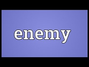 Enemy Meaning