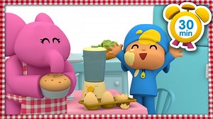 ¿Alguna vez tu peque pide ayudarte en la cocina? Puede que sea un pequeño chef 🧑‍🍳 💙 Has your little one ever asked you to help in the kitchen? I may be a little chef 🧑‍🍳 💙 English version 👉 https://youtu.be/40EKKc1zRVU Versão em português 👉 https://youtu.be/1yMp43pps_U #pocoyo #dibujosanimados #cartoonsforkids #desenhosanimados #musicaparaniños #juegosinfantiles #littlechef | Pocoyo