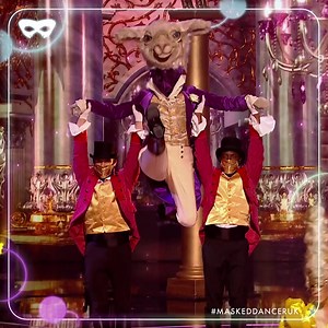 5.7K views · 90 reactions | Llama KICKING UP their heels  Who do YOU think is BEHIND THE MASK? ️‍♂️️‍♀️ #MaskedDancerUK | The Masked Singer UK | Facebook