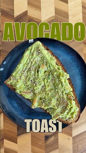 The Only Avocado Toast Recipe You’ll Ever Need 🥑| Café-Style Avocado Toast at Home ✨ (So Simple!)