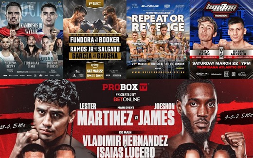 Boxing tonight (March 22, 2025): What are the fights lined up?