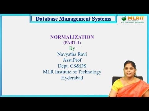 LEC27|Database Management Systems | Normalization Part-1 Continues by Mrs. Navyatha
