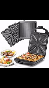 Introducing the DSP 3 in 1 Sandwich-Waffle-Toaster Maker, the...