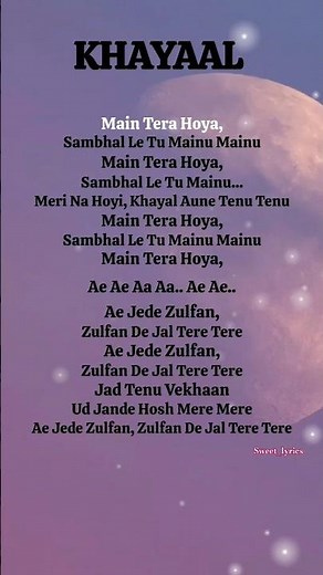 Khayaal -Talwinder|Song lyrics|Viral songslyrics #song#lyrics#songlyrics#viralsong#talwiinder