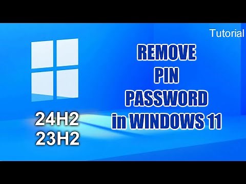 ✨How to REMOVE PIN and DISABLE PASSWORD from Windows 11 login screen/Without any programs