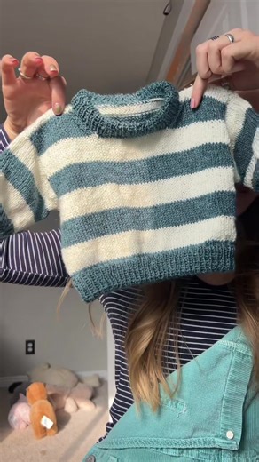 Knitting Baby Sweaters: Three Adorable Designs