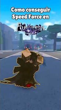 How to Get Speed ​​Force 🏃‍♀️‍➡️ ! #roblox #auniversaltimeroblox