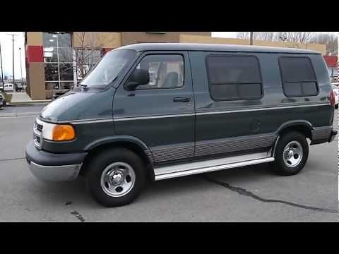 2000 Dodge Ram Custom Van 1500, 6 Cyl, For Sale,