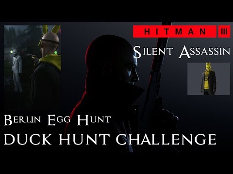 Hitman 3 - How To Unlock "The Yellow Rabbit Suit" - Duck Hunt Challenge