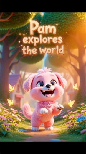 Pam explores the world 🌸 | Animated Kids Series Intro