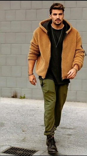 "5 Teddy / Fleece Jacket Outfits That Are Making Every Guy Look UNTOUCHABLE This Winter (500% Rizz)"