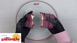 Gulluoglu Angel Hair Chocolate – Belgian Pink Chocolate with Pistachio & Cotton Candy Filling – Unique Fluffy Texture – 7 oz, 200g (Trendy Viral) Pismaniye pistachio, pink chocolate angel hair