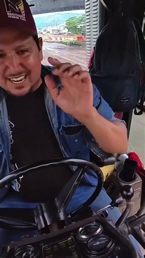 operating a motor grader