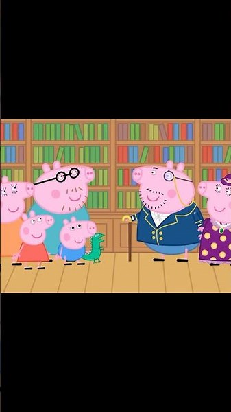Peppa Pig’s Family Meets Great Aunt Pig! 😱 #peppapig #peppa #animation