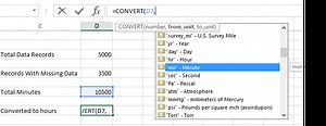 Calculate How Long A Task Will Take Using CONVERT Function - Formula Friday