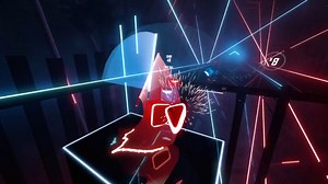 「ビートセイバー」90%のスピードでＢａｄＡｐｐｌｅをプレイしてみた。