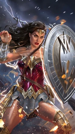 Thor vs Wonder Woman : Full power Battle.