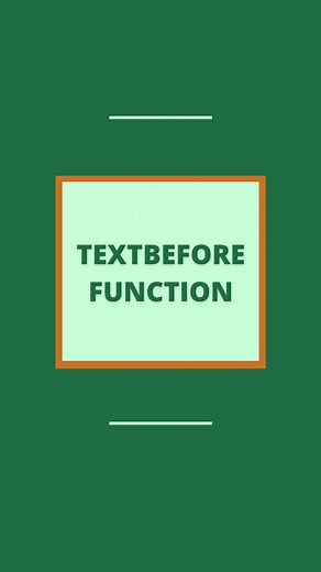 Grant Huang | Introducing Excel's TEXTBEFORE Function 📁 Save this post so you can use it later! #excel #exceltips #exceltricks #microsoftexcel... | Instagram