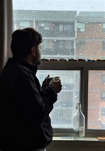 Day 4! Winter storm 🇨🇦 #canada #tamil #toronto #winter