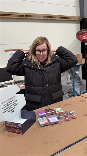 And here’s Rachel’s mystery box. Top marks for effort at least 🤣 #teddyevascents
