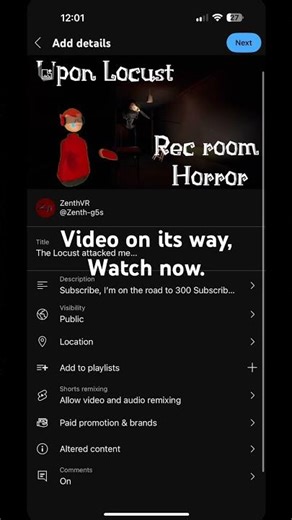 Watch my new horror video #horror #scary #viral #fyp