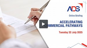 Online Briefing: Accelerating Commercial Pathways