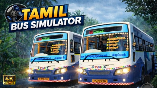 TNSTC BUS LIVE 🚍 | ETS2 Tamil Nadu Bus Driving 🔥 | Realistic Indian Bus Mod