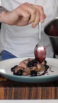 This Spiced Cherry Sauce will BLOW YOUR MIND #shorts