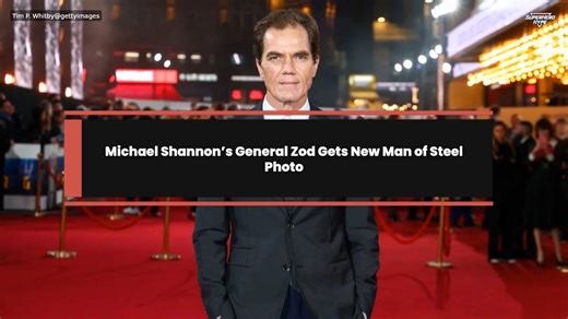 Michael Shannon’s General Zod Gets New Man of Steel Photo