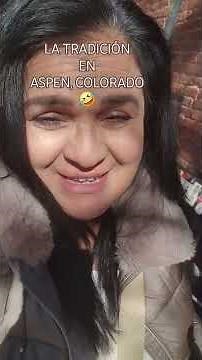 La Tradición en Aspen si llegas a visitar.🤣