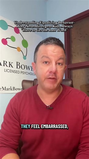 Understanding Equalizing Behavior in Neurodivergent Kids