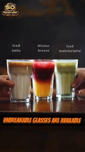 Luxury Unbreakable Drinking Glasses by Superdine | Durga Impex #superdine