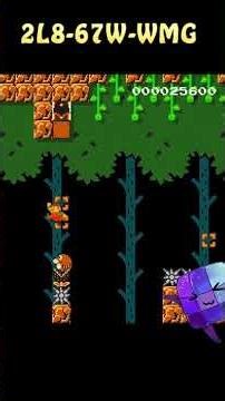 Super Mario Maker 2 🔧 Forest Kaizo Lite #short