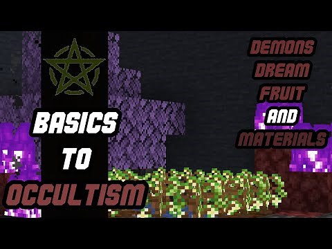 Basics To Occultism | Demon's Dream and Materials