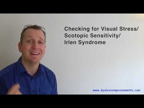 How to check for visual stress (step-by-step)