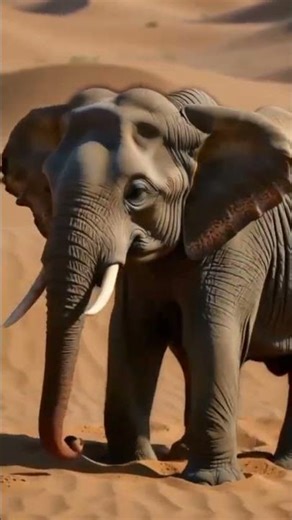 hathi Ne khire ka ped lagaya..#shorts #viral #animals #trending #video #moon hindi AI