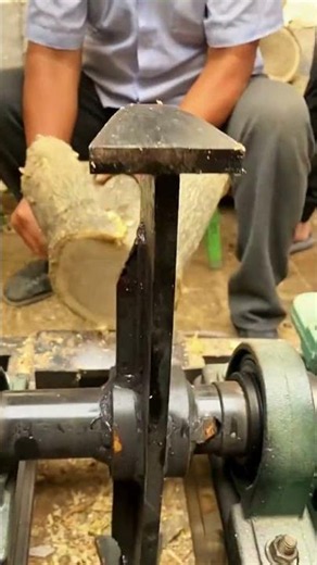 Unbreakable Wood 💪 Machine vs Knot #shorts #firewood