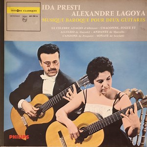 Ida Presti - Alexandre Lagoya - Musique Baroque Pour Deux Guitares