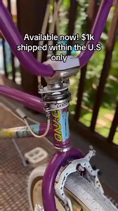 🔥 FOR SALE – Vintage Dyno Detour BMX 🔥 💜 Rare purple finish 💰 $1,000 shipped (U.S. only) Clean, classic old-school build — ready to ride or display. 📦 Ships UPS • First come, first served If you love BMX 80s then you should join group. Though it would be of help. thanks 😊👍 https://www.facebook.com/groups/725886162662437/?ref=share_group_link #DynoDetour #DynoBMX #GTDyno #OldSchoolBMX #VintageBMX #ClassicBMX #80sBMX #RetroBMX #OGBMX #BMXCollector #CollectorBMX #BMXForSale #RareBMX #Freesty