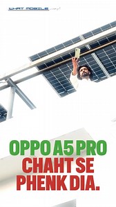 120K views · 1.1K reactions | Oppo A5 Pro Drop Test from Roof part 2/3 | WhatMobile | Facebook